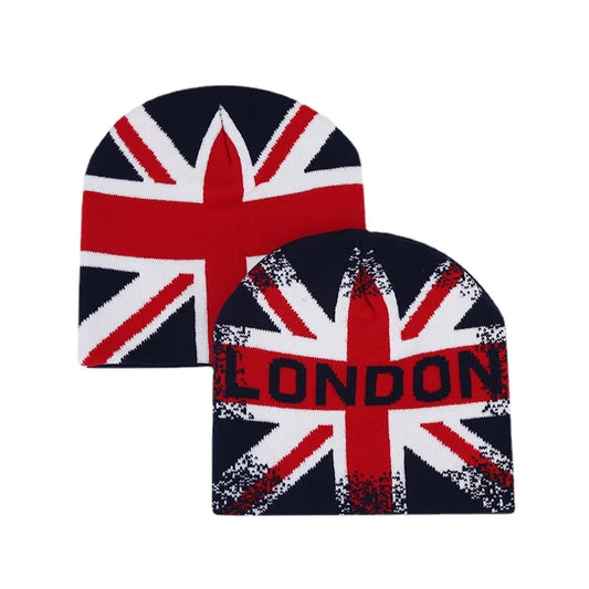 UK Flag Winter Beanies 