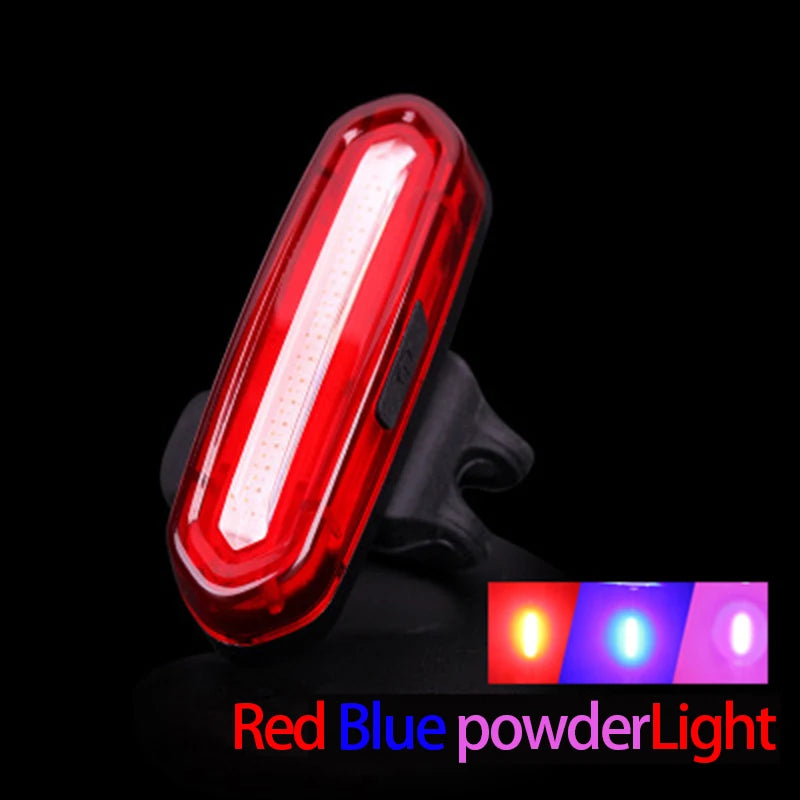 Luz trasera de bicicleta LED de alta visibilidad