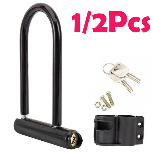 1/2 Set Bicycle U Lock Portables 