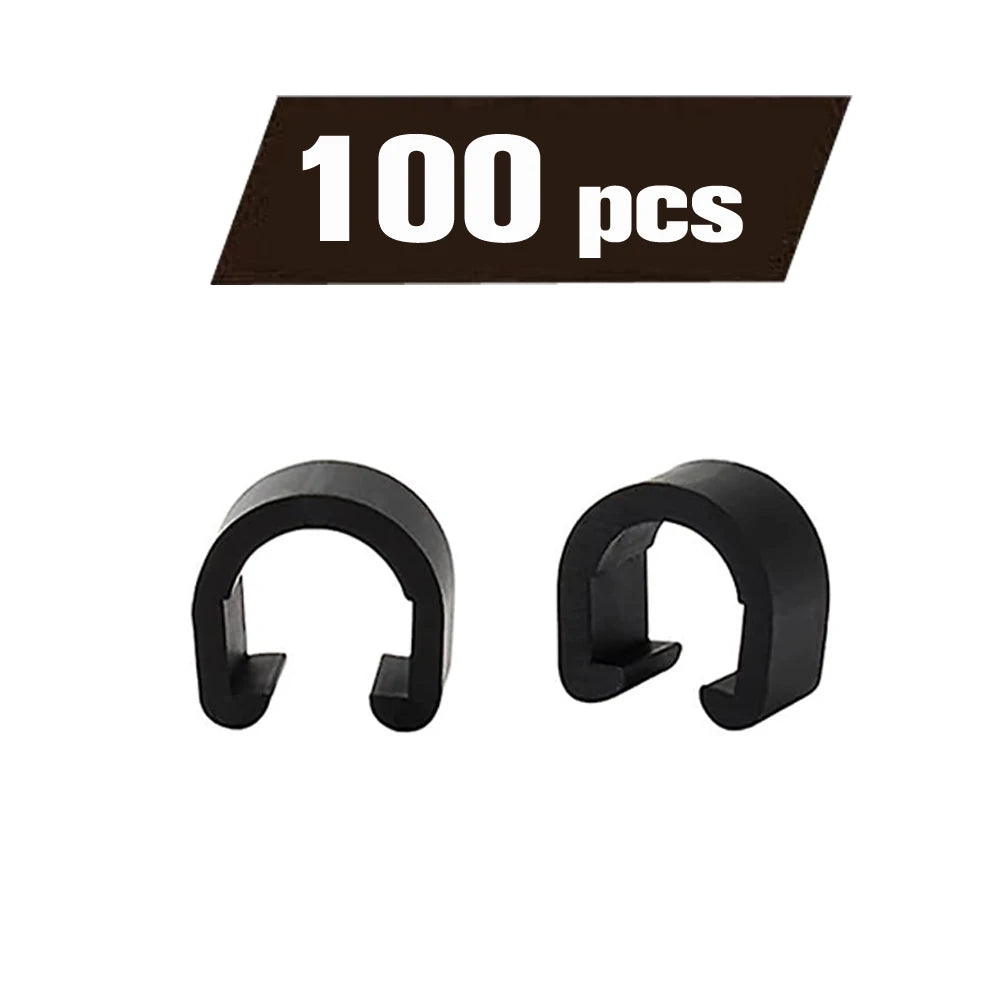 10–100pcs Bike Brake Cable Housing Clip 