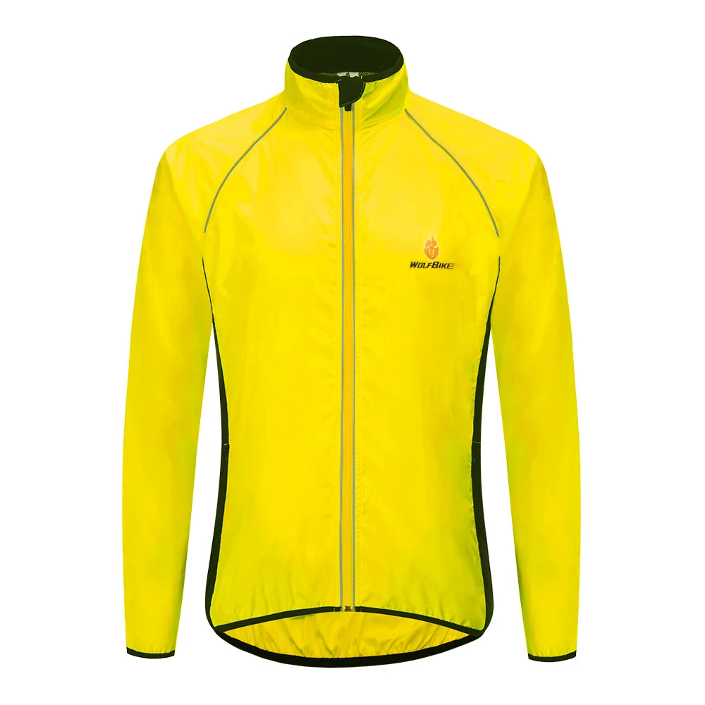 Leichte winddichte Fahrradjacke