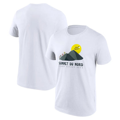 Tour de France Cycling Graphic Tee – Unisex Summer Print