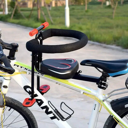 Secure Top Tube Mounted Child Seat