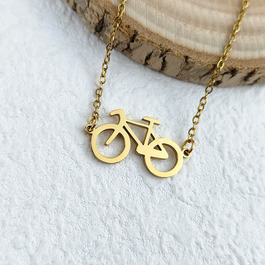 Fun Bicycle Necklace Collar