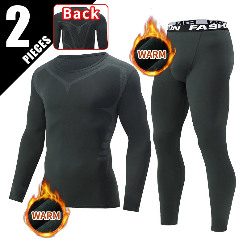 2-Piece Men's Thermal Compression Set