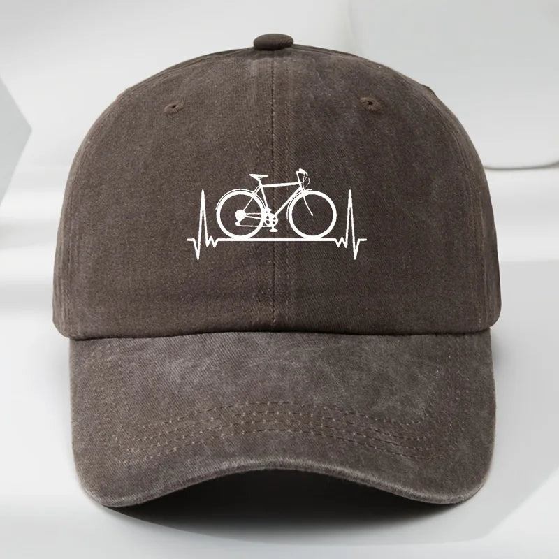 Cappello cardiaco in bicicletta