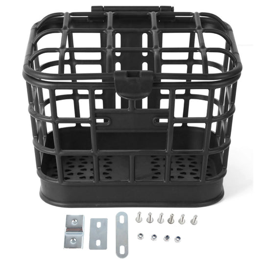 Detachable Bike Front Basket with Lid – Large Capacity PC