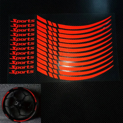 Wheel Rim Stripe Decal Tape – 18–21 Inch Reflective Sticker