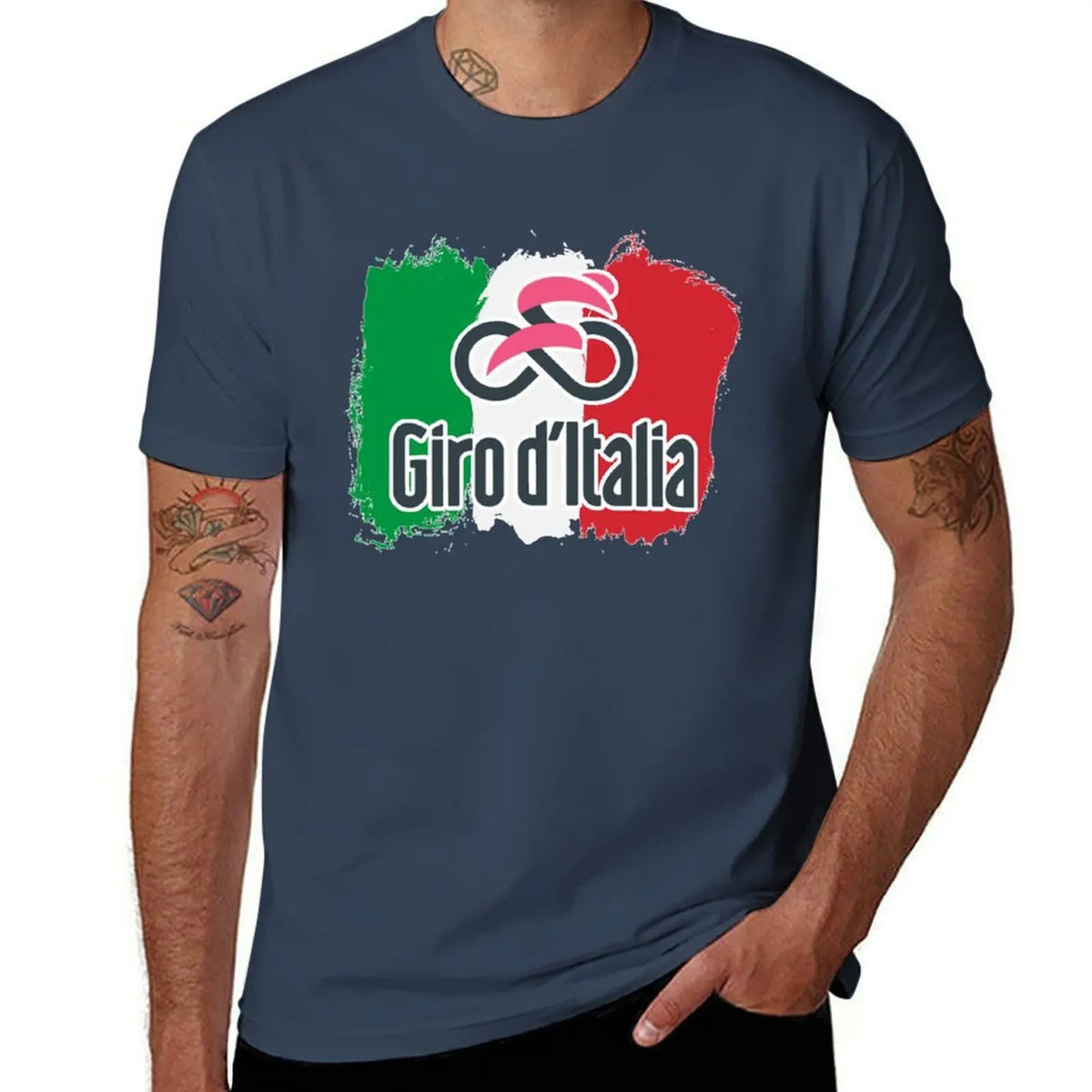 Cycling Graphic Tee – Soft Cotton Short Sleeve T-Shirt for Cyclists