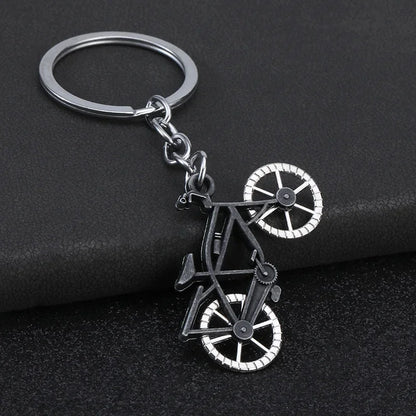 Vintage Bicycle Keychain 