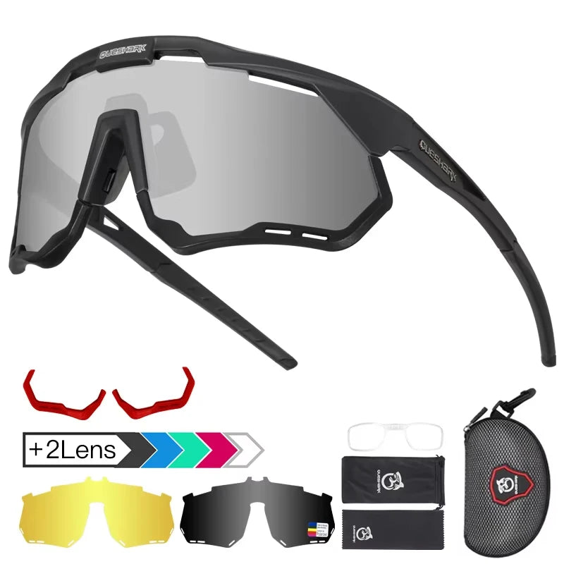 Sports Sunglasses with Modular Frame
