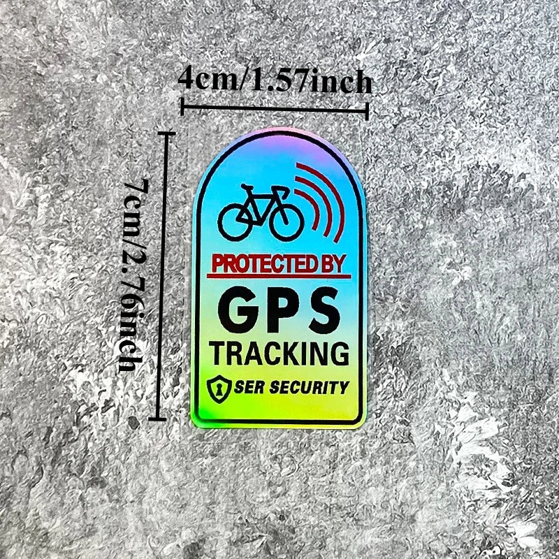Holographic GPS Tracking Stickers