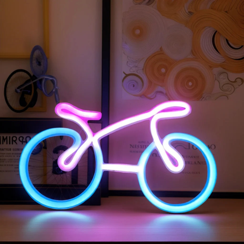 Bicycle LED Neon Sign