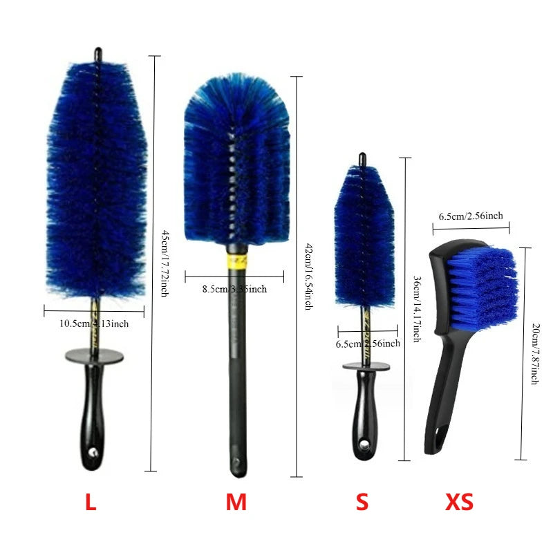 4PCS Bicycle Cleaning Tool Set