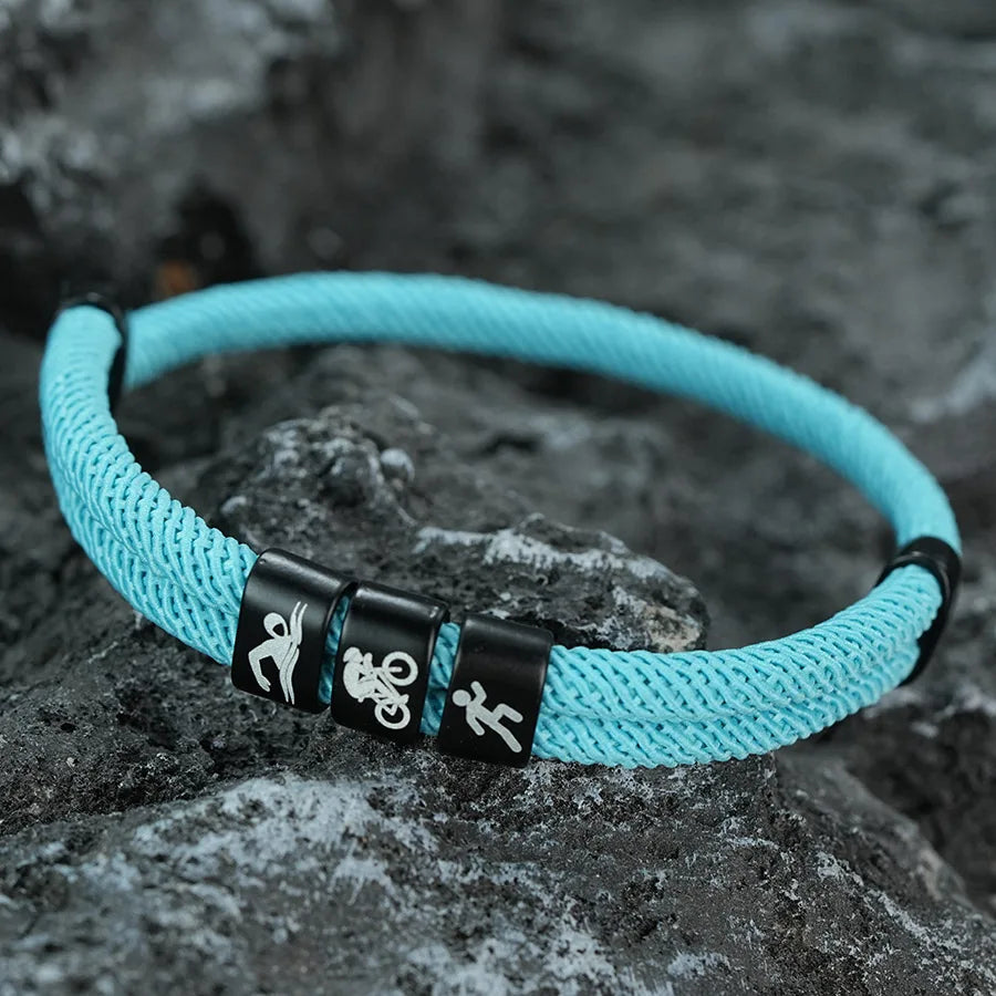 Men's Sport Cord Bracelet – Adjustable Rope Wrist Accessory