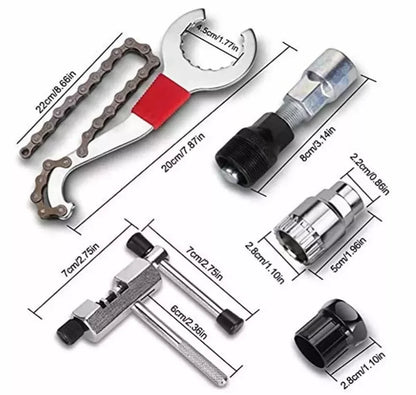 9PCS Bike Repair Tool Kit