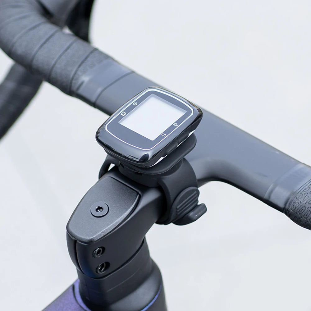 Silicone Bike Computer Mount – Universal Handlebar Bracket for GPS & Radar