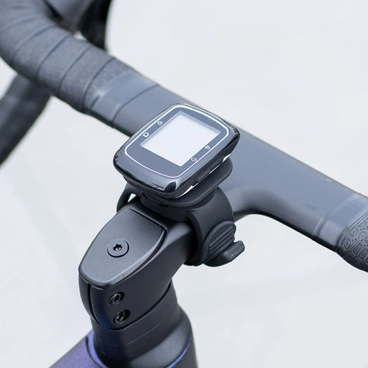 Silicone Bike Computer Mount – Universal Handlebar Bracket for GPS & Radar