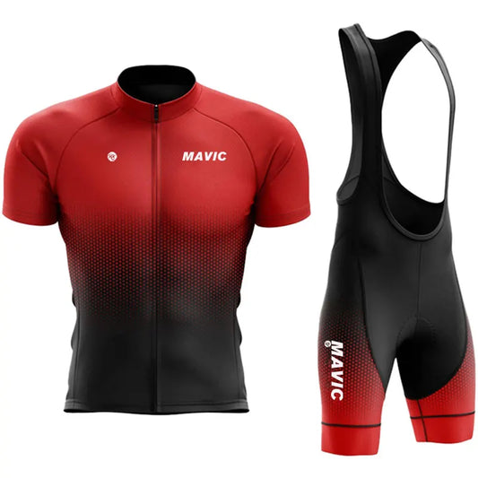 Conjunto de camisa de ciclismo da Suíça 