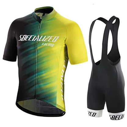 Cycling Jersey Set with Gel Pad 