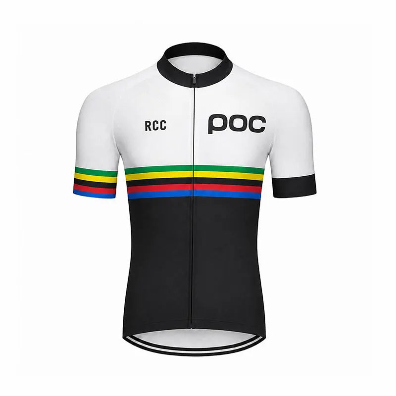 Men’s Short Sleeve Cycling Jersey – Quick-Dry MTB Road Bike