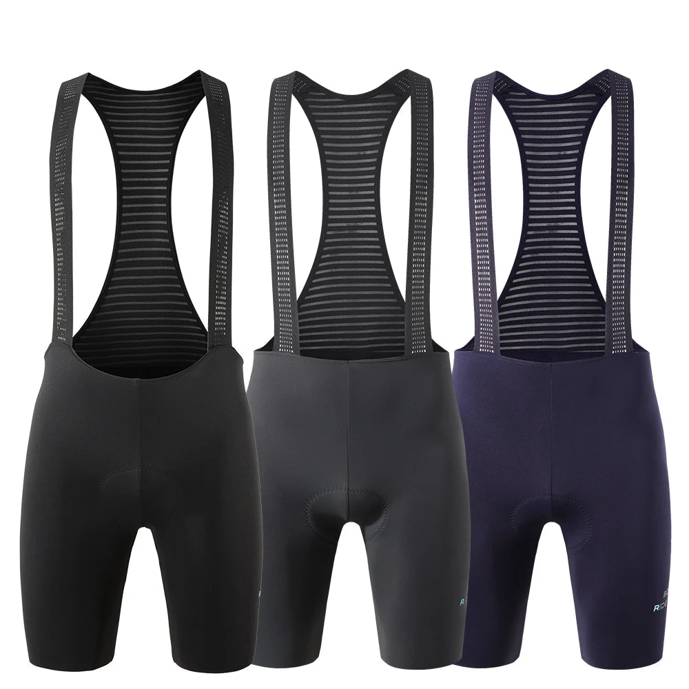 Men's Cycling Bib Shorts – 7H Pad, Breathable & 4-Way Stretch