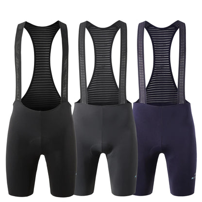 Men's Cycling Bib Shorts – 7H Pad, Breathable & 4-Way Stretch