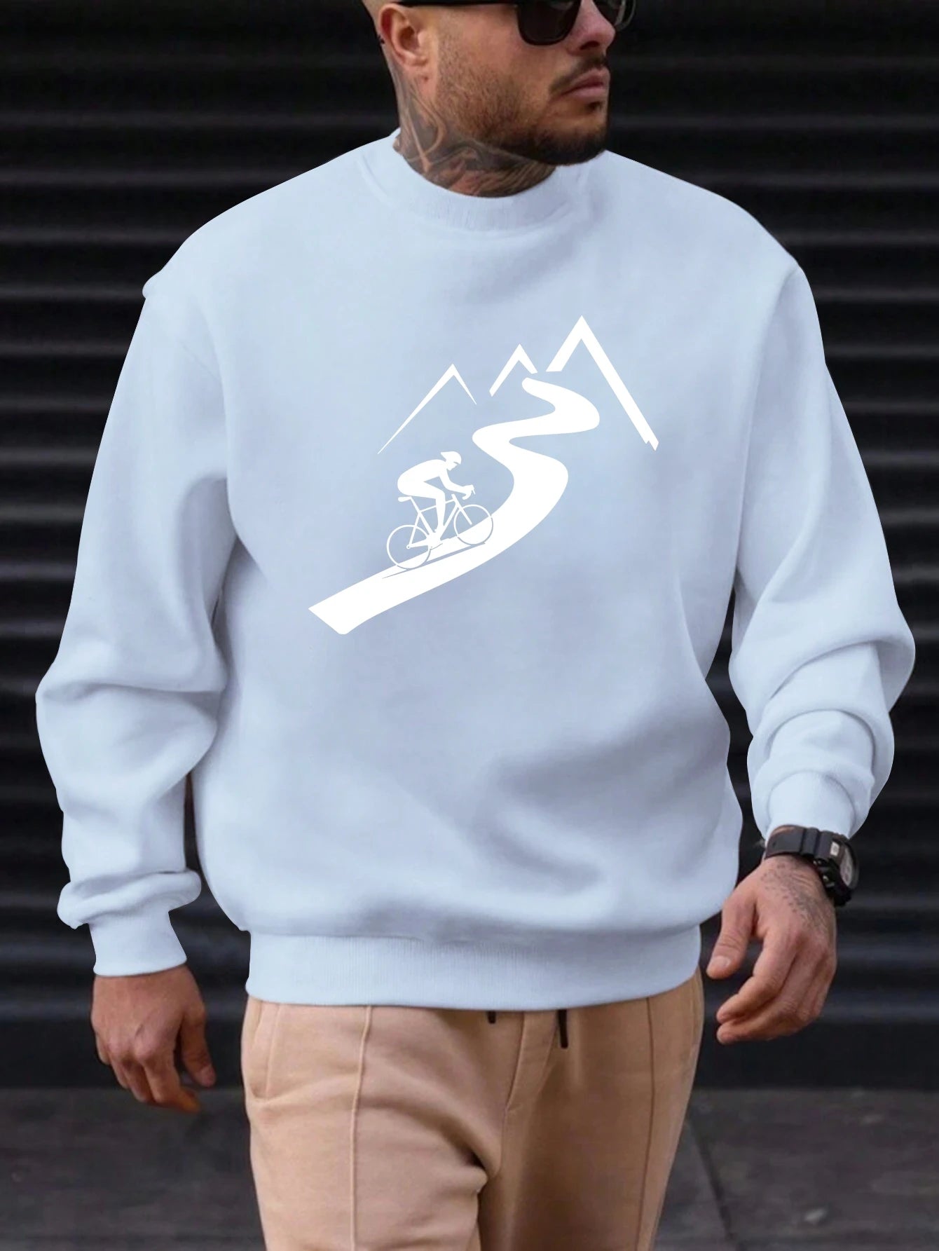Mountain Road Cycling Sweatshirt