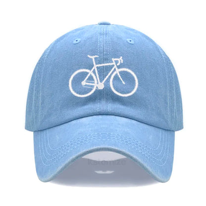 Fahrrad-Baseballmütze aus Baumwolle