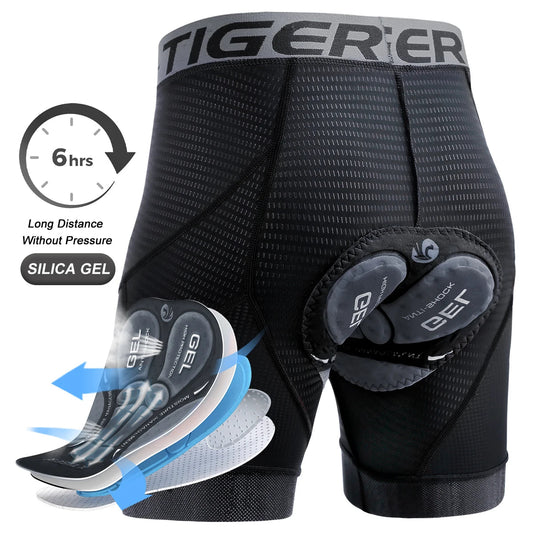 Cycling Shorts Gel Pad Shockproof 