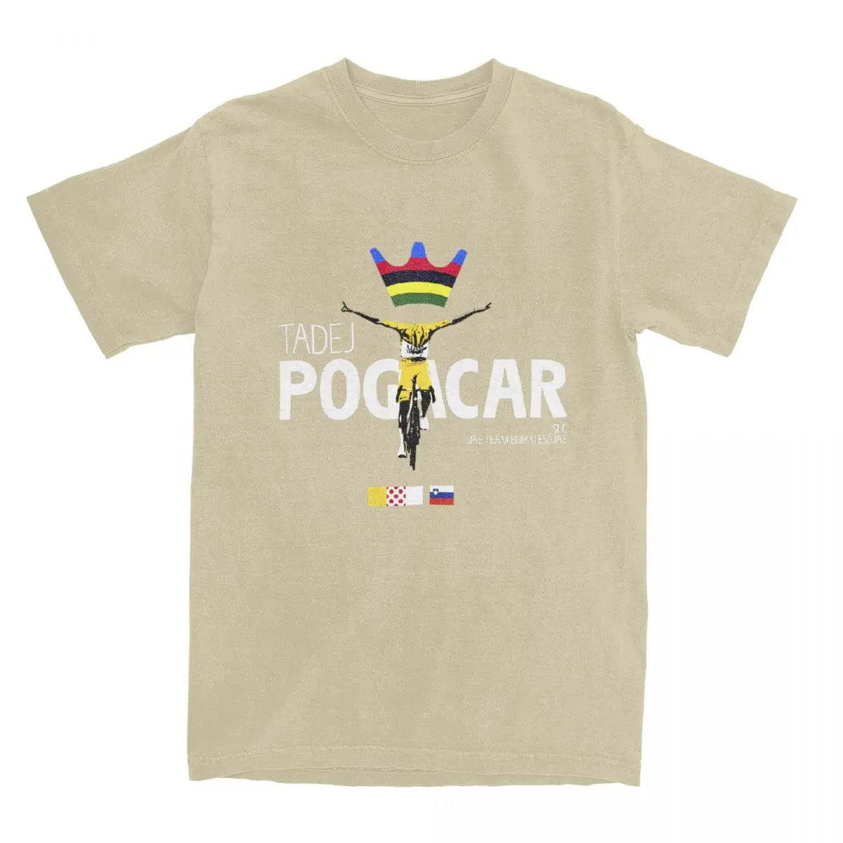 T-shirt da ciclismo Tadej Pogačar da uomo
