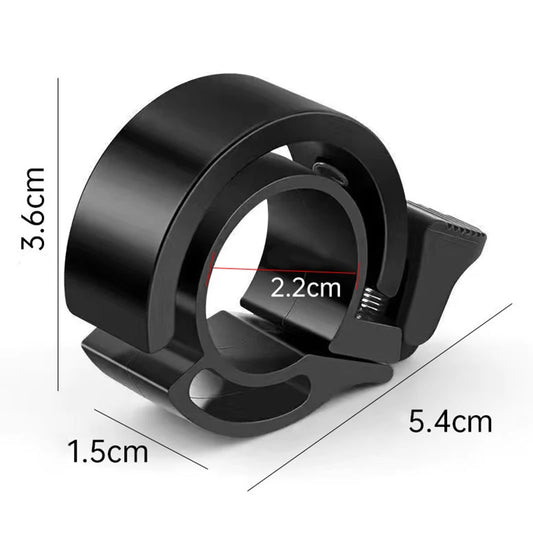 Invisible Aluminium Bicycle Bell – Universal Handlebar Fit