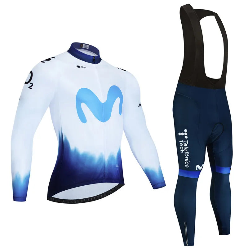 Spain Autumn Cycling Jersey Set 