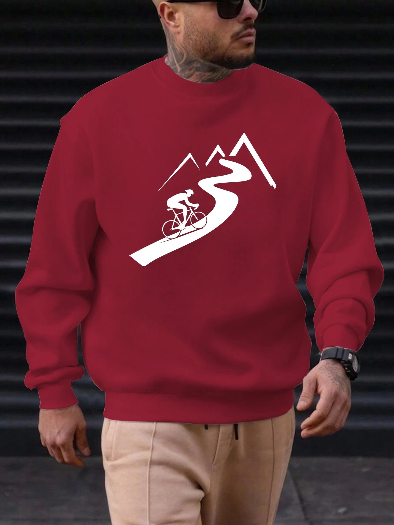 Mountain Road Cycling Sweatshirt