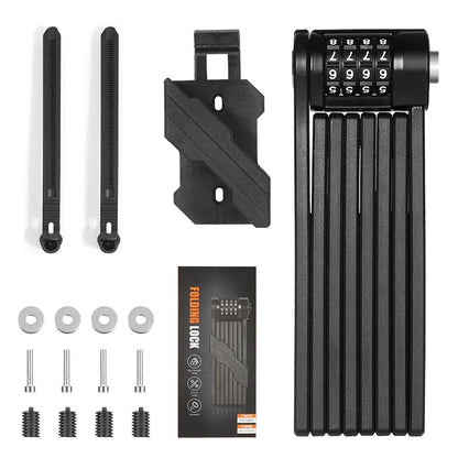 Candado de cadena plegable para bicicleta antirrobo