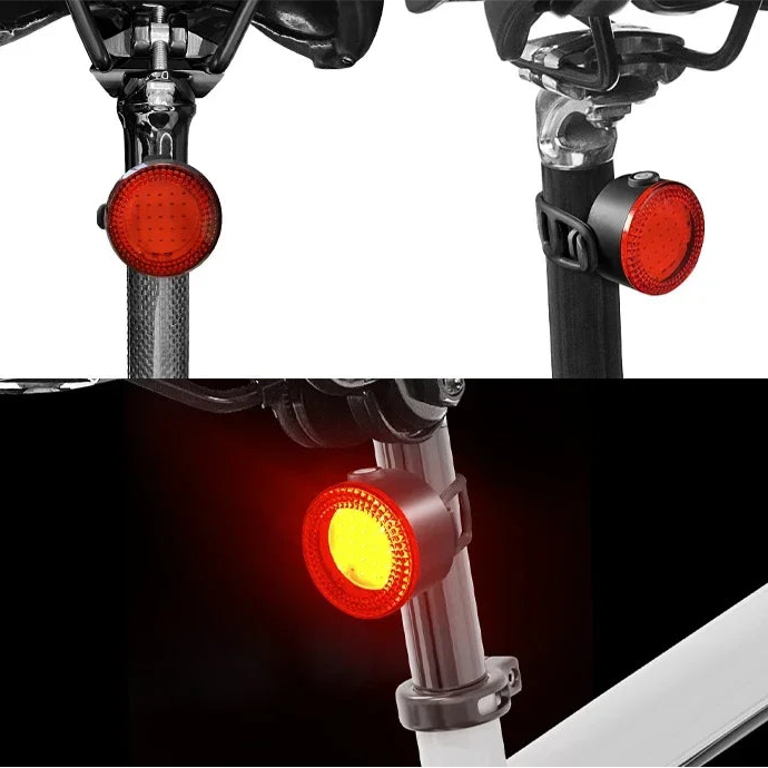 COB LED Bicycle Light Set
