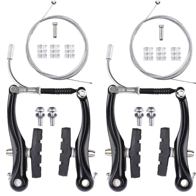 2-teiliges Fahrrad-V-Bremsen-Set aus Aluminiumlegierung 