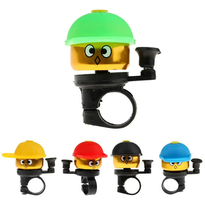 Novelty Hat Bike Bell – Aluminium | Clear Ring | Fits 22.2mm | 3 Colours