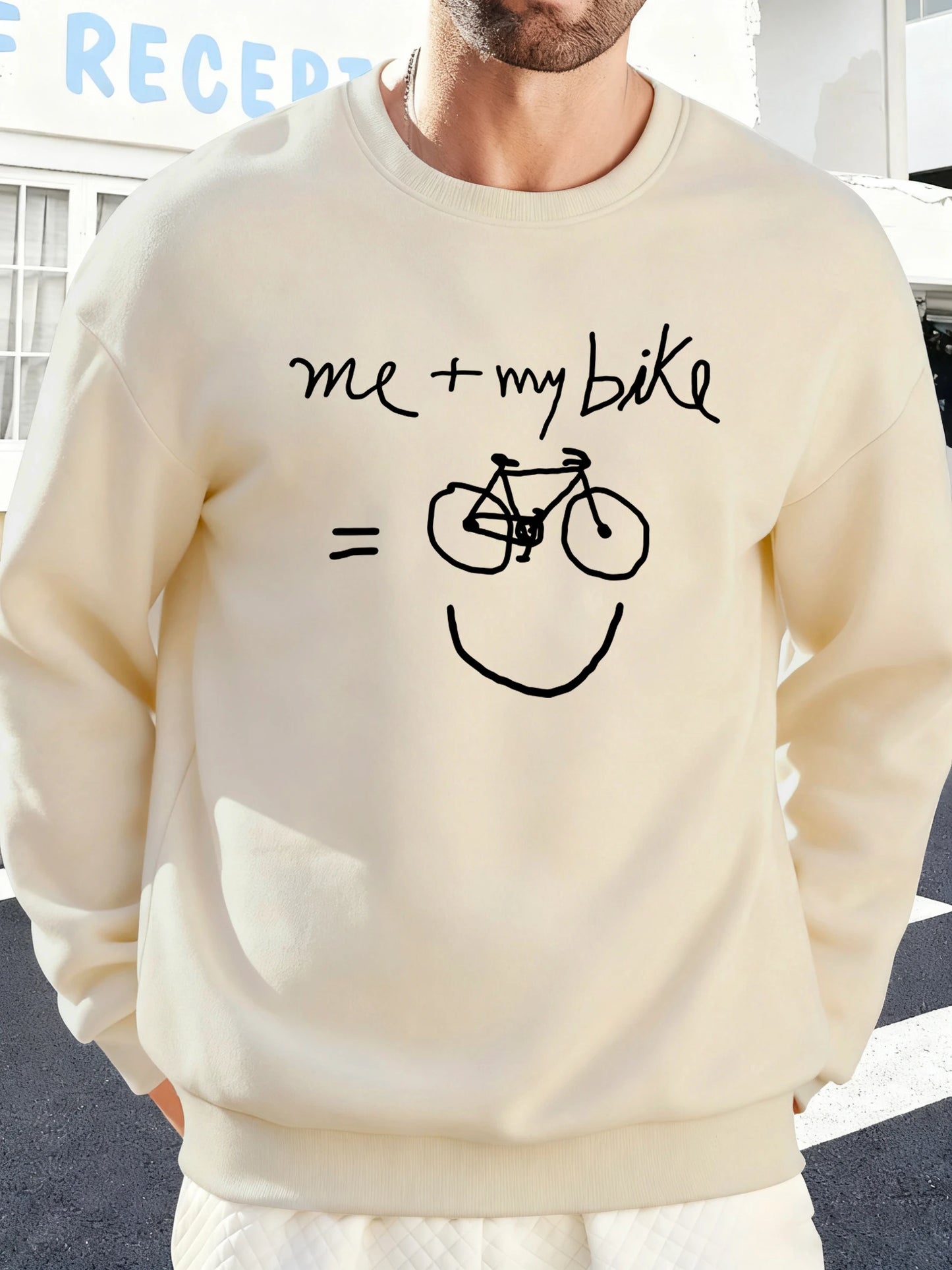 Me + My Bike Crewneck Sweatshirt