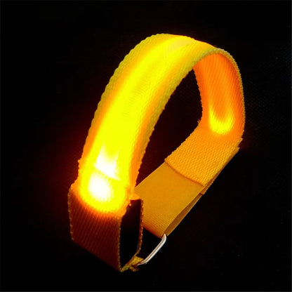 Juego de 2/4 piezas de brazalete luminoso con luz LED