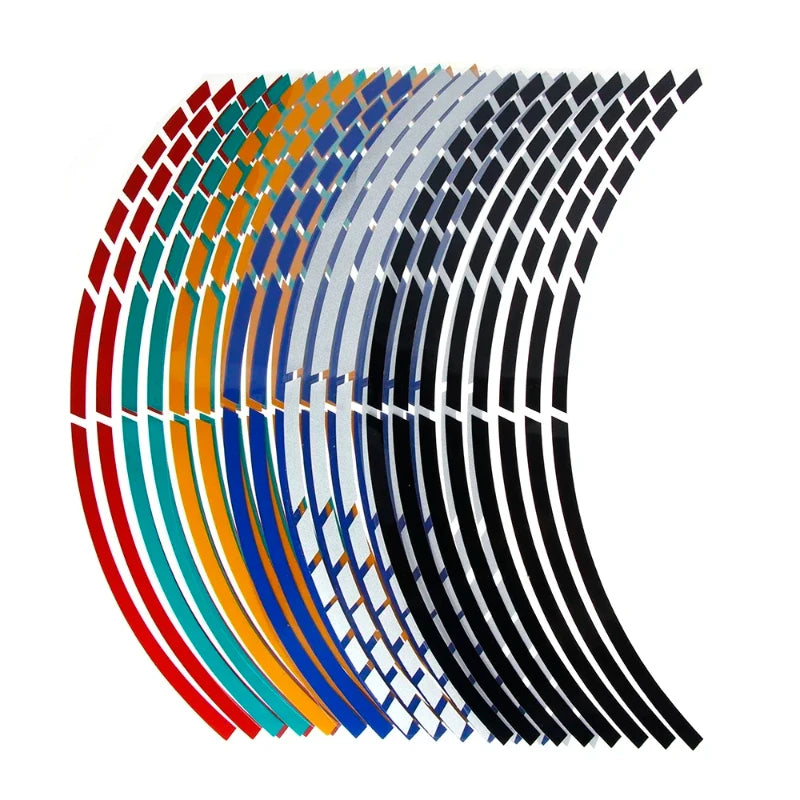 1 Set Tire Decals Trim Strips