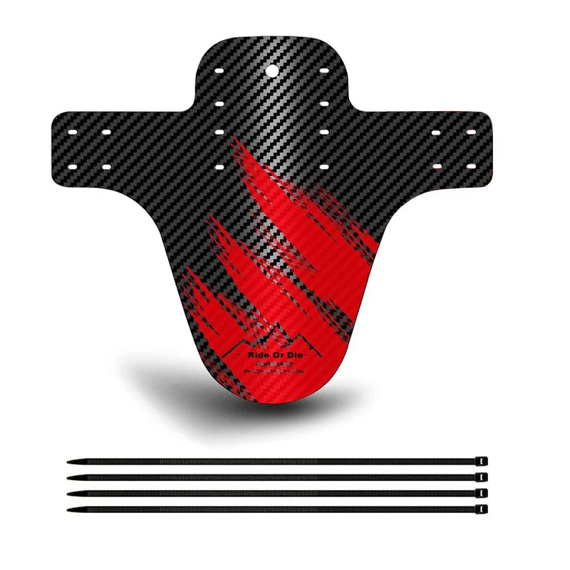 1 PC Carbon Fiber Bike Fender