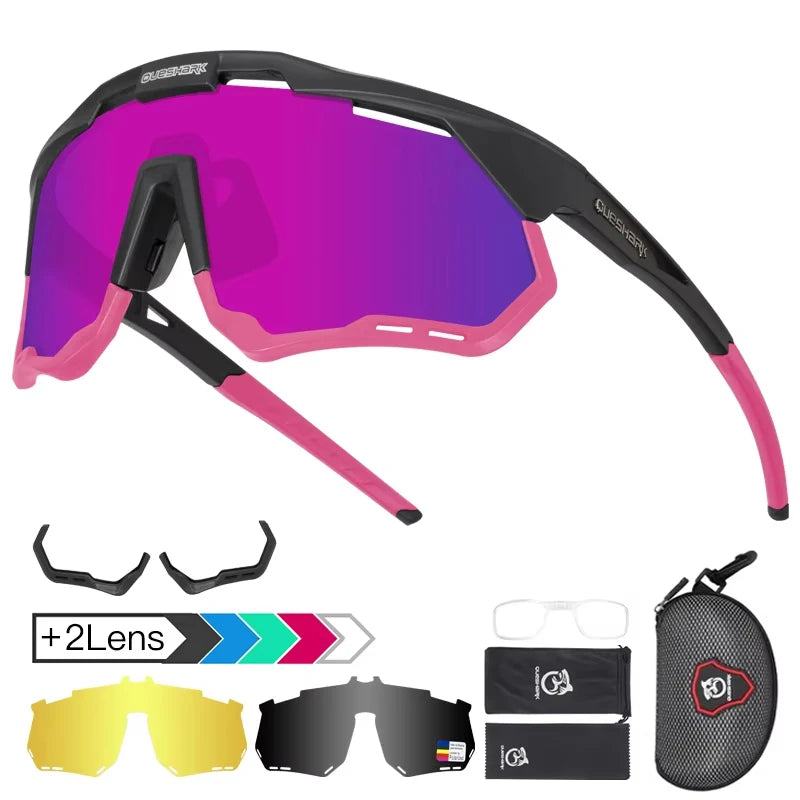 Sports Sunglasses with Modular Frame