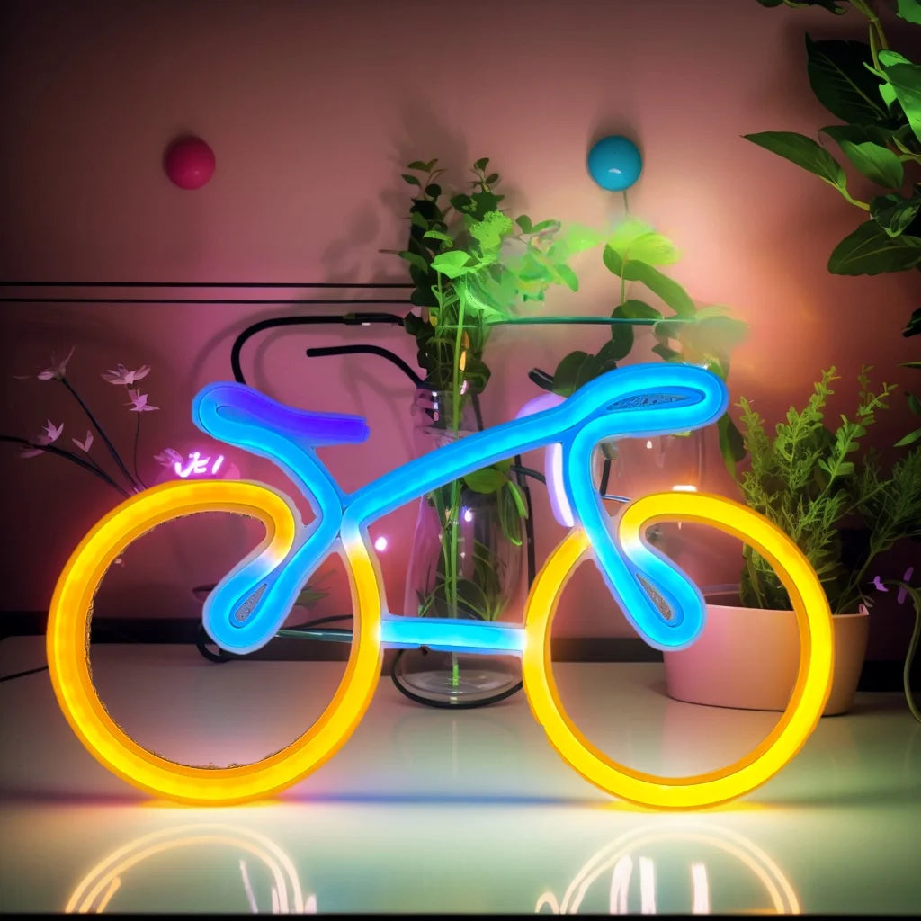 Bicycle LED Neon Sign