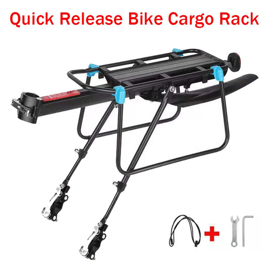 Quick Release Bike Cargo Rack