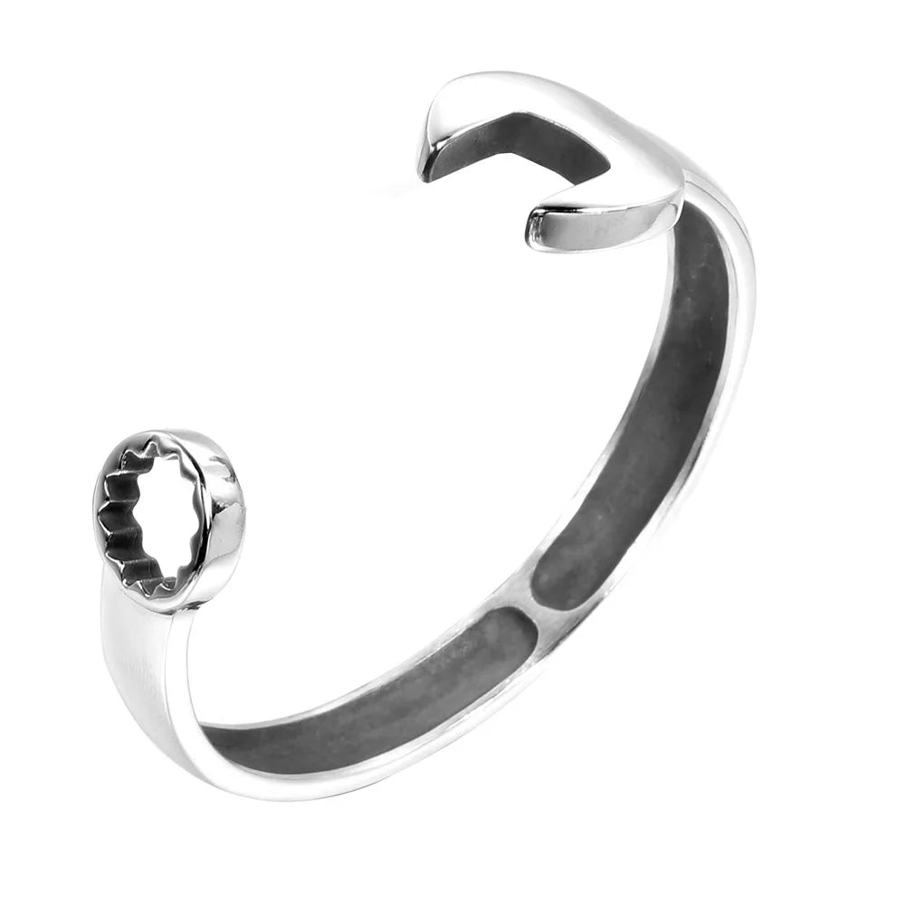 Wrench Design Bangle