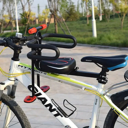 Secure Top Tube Mounted Child Seat
