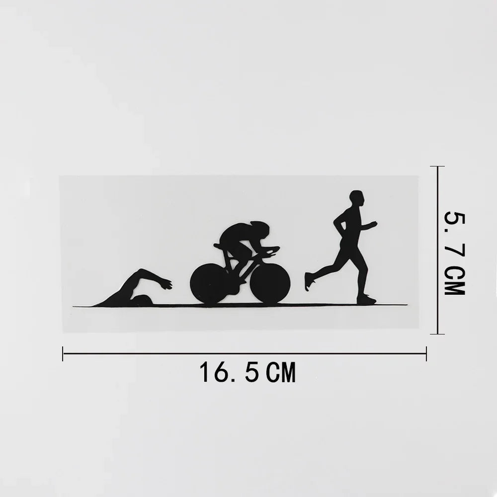 Pegatinas Ciclo Triatlón Vinilo 