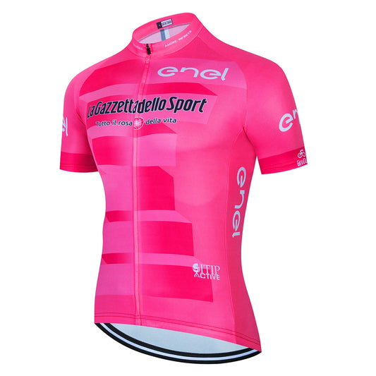 Men’s Short Sleeve Cycling Jersey – Breathable Road Bike Shirt