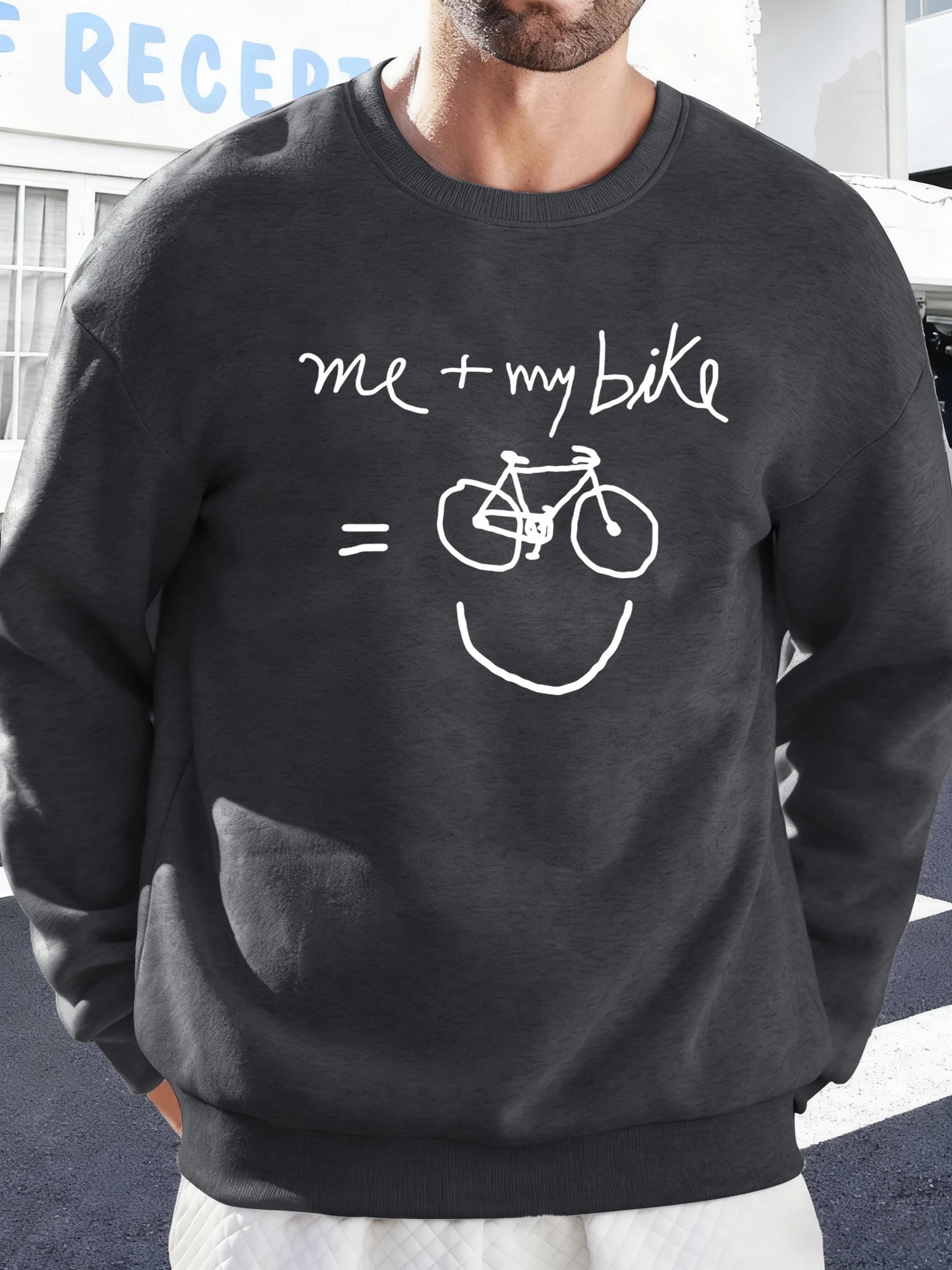 Me + My Bike Crewneck Sweatshirt